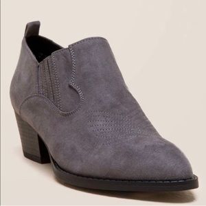 Chinese Laundry Grey Booties New W Box 8.5